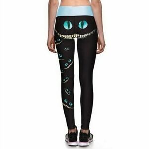 Disney’s Alice in Wonderland Cheshire Cat Legging size S